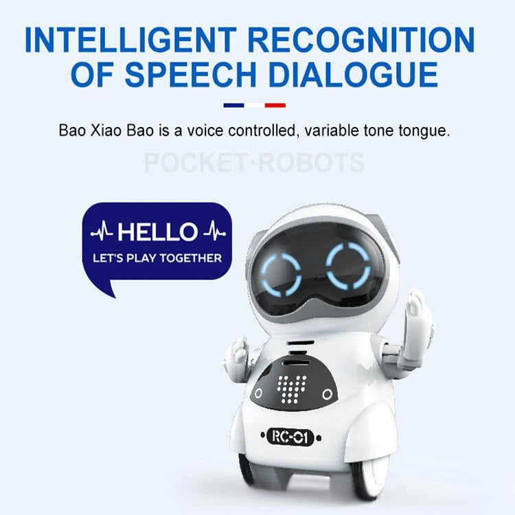 Mini Pocket AI Robot Toy