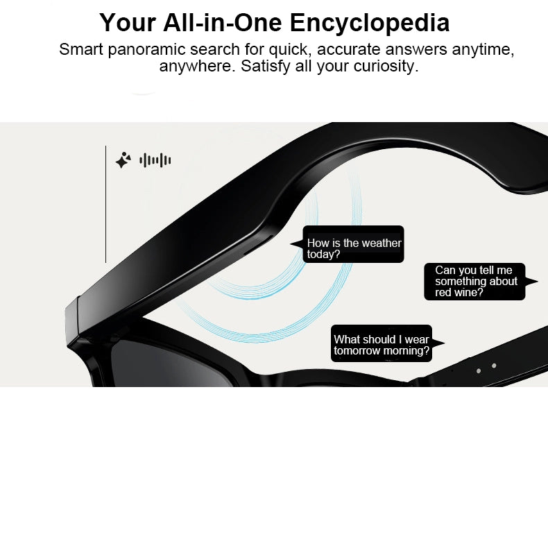 AI Bluetooth Smart Glasses